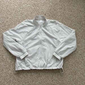 Lululemon x Peloton License to Train White Lightweight Jacket size 10